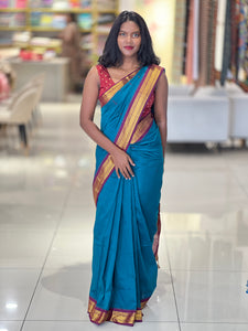 Traditional Thread Weaved Cotton Saree | ONA113