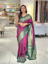 Stripes Detailed Semi Silk Saree | ONA129