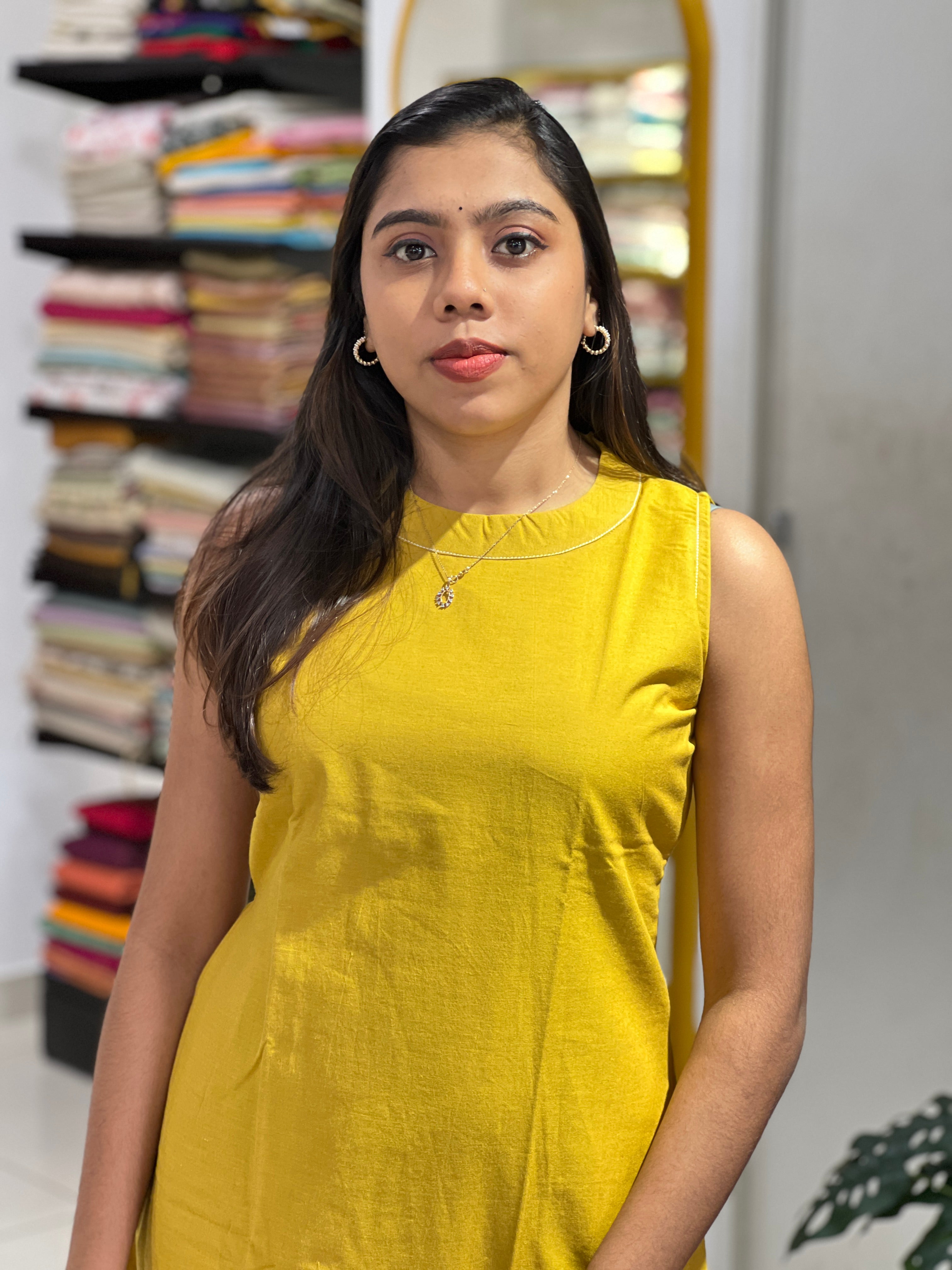 A-Line Cotton Kurta Set | MSN152