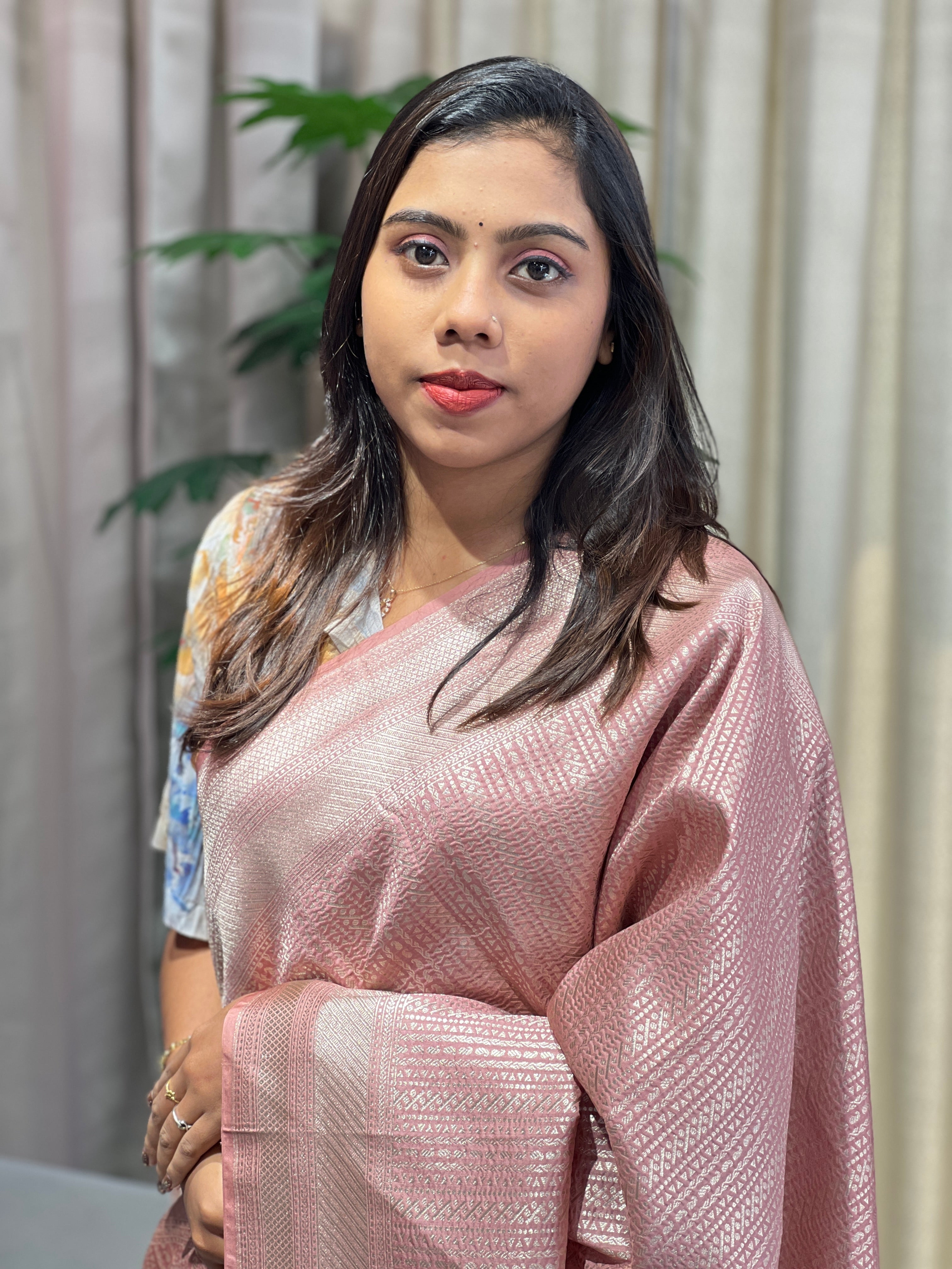 Zari Woven Banarasi Silk Saree | YNG1050