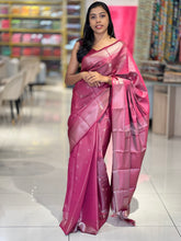 Silver Zari Weaving Semi Silk Saree | KAC180