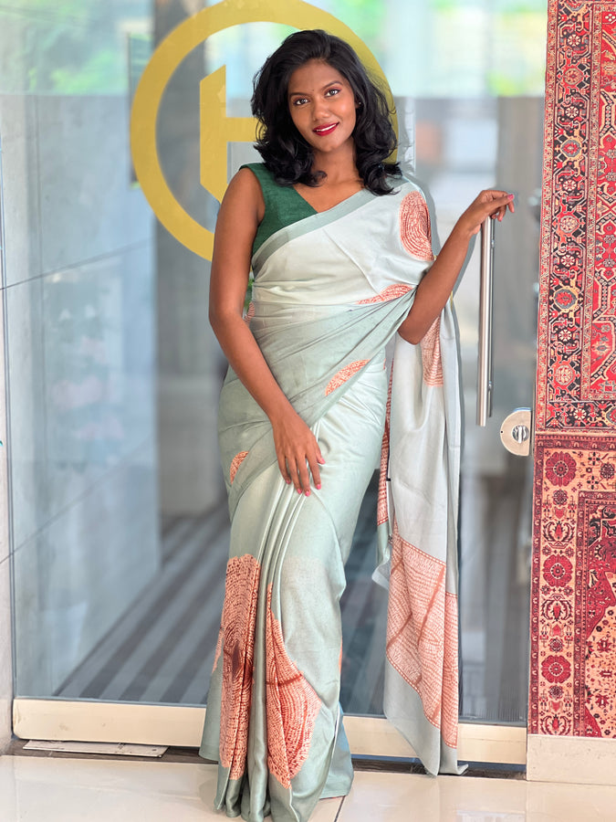 Digital Printed Modal Finish Saree | SSN141
