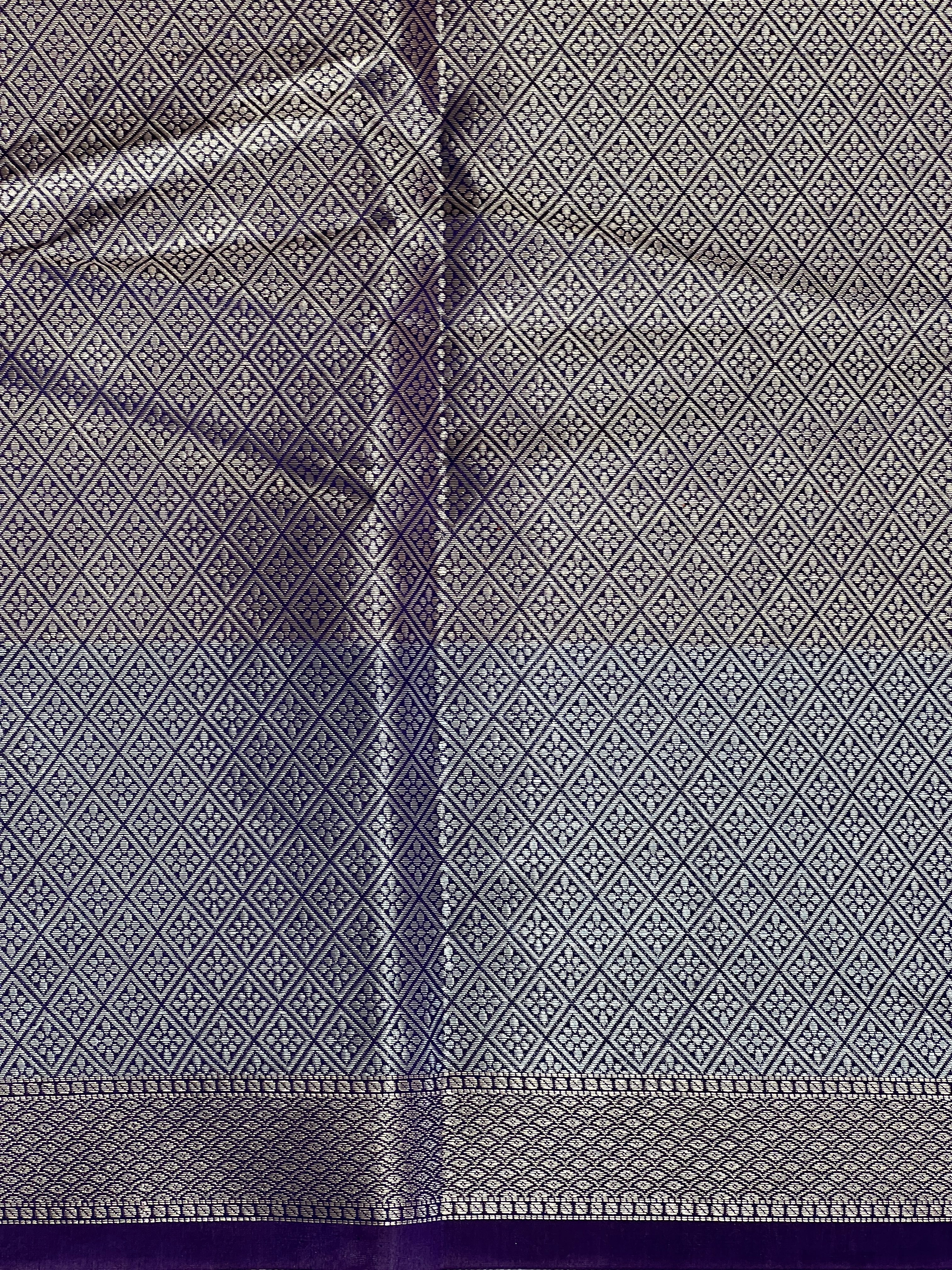 Meenakari Patterned Banarasi Saree | NN431