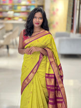 Traditional Thread Weaved Cotton Saree | ONA120