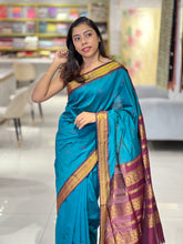 Traditional Thread Weaved Cotton Saree | ONA111