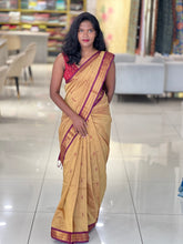 Traditional Thread Weaved Cotton Saree | ONA114