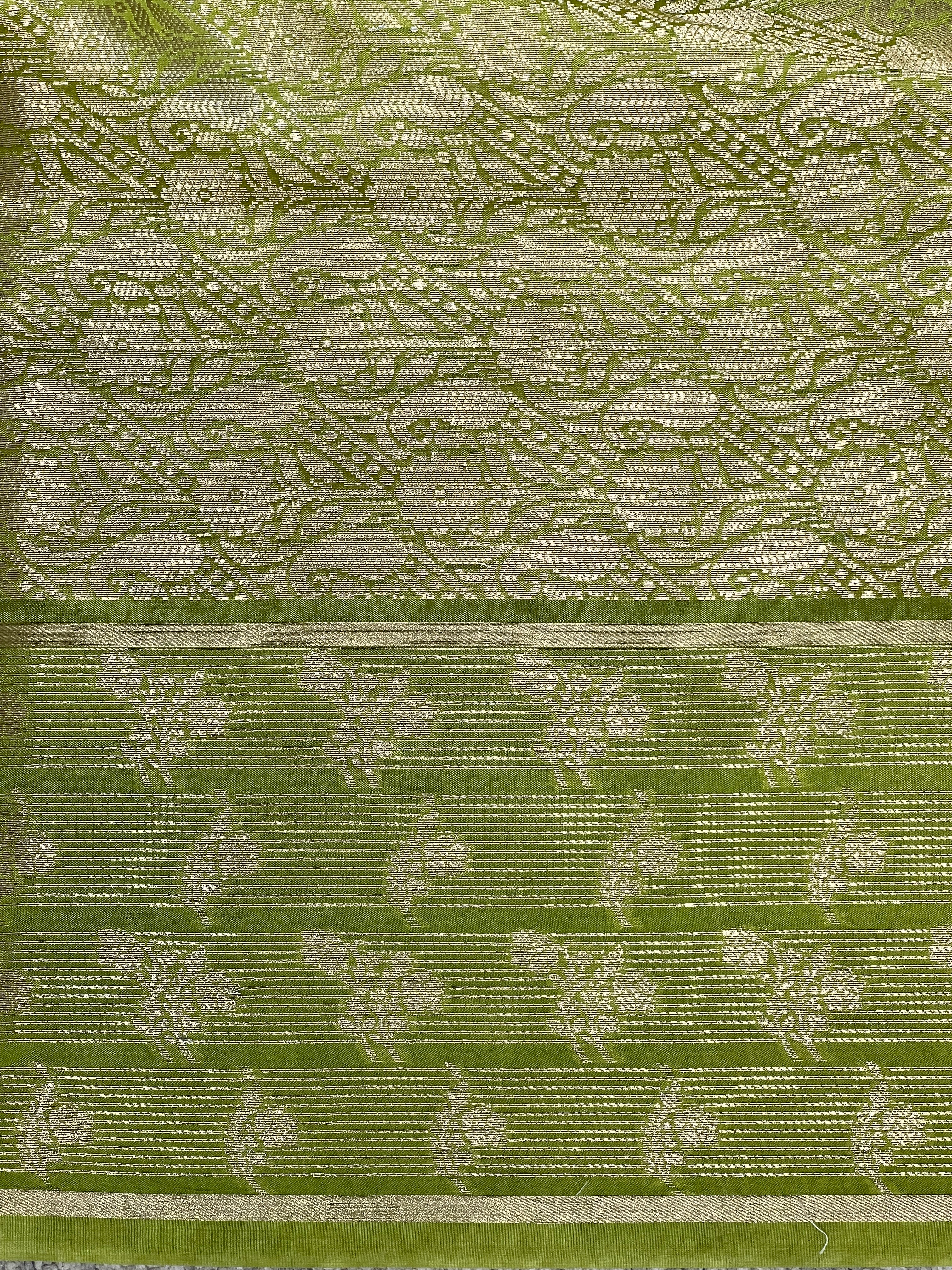 Meenakari Patterned Banarasi Saree | NN429