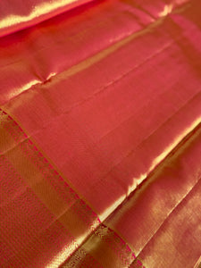 Floral Pattern Tisssue Kanchipuram Saree | OM134