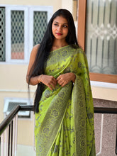 Traditional Banarasi Weaving Georgette Saree | AV195