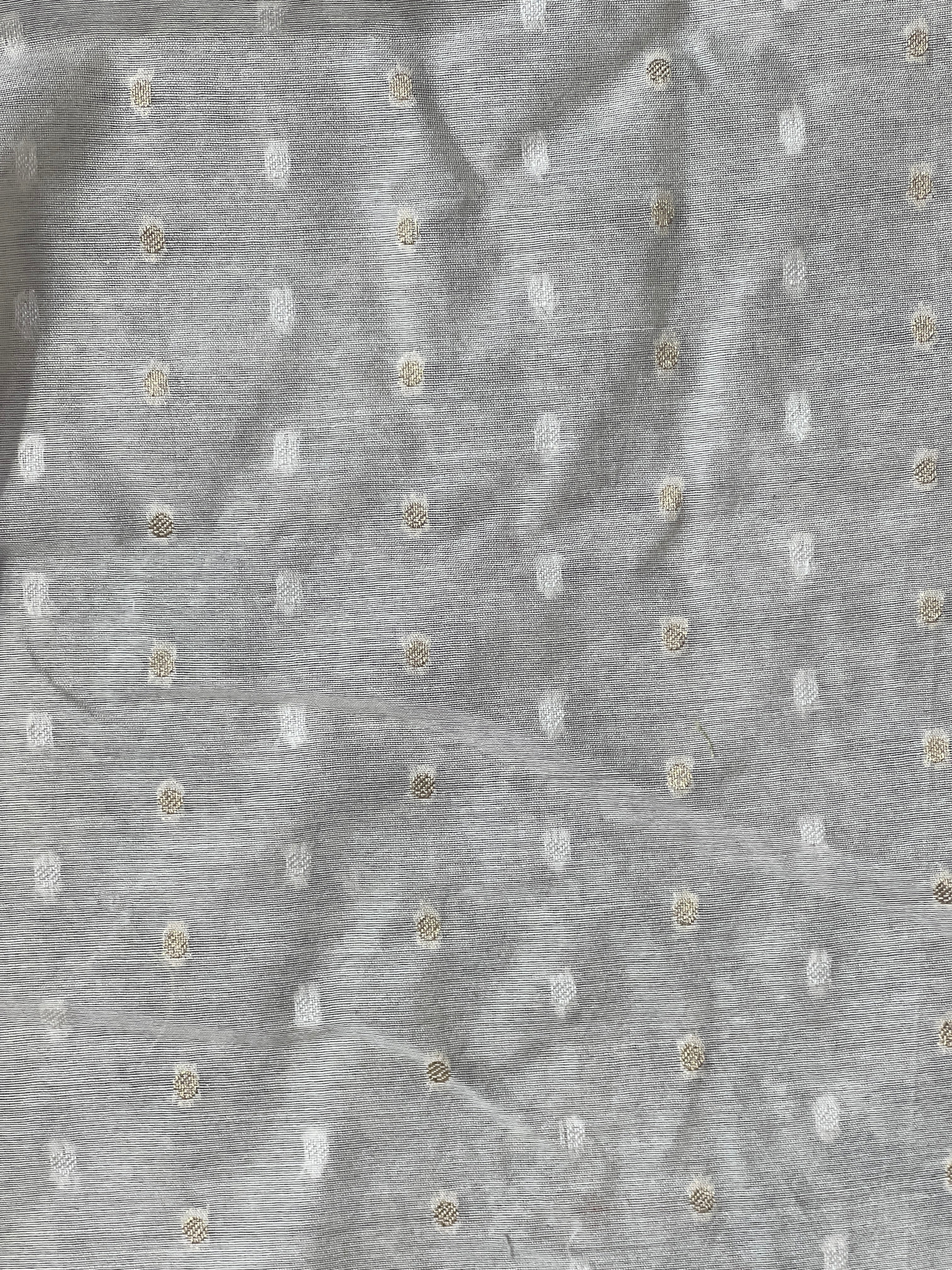 Paisley Embroidery Detailed Organza Saree | MM391