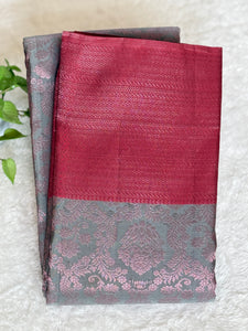 Traditional Floral Pattern Kanchipuram Saree | OM174