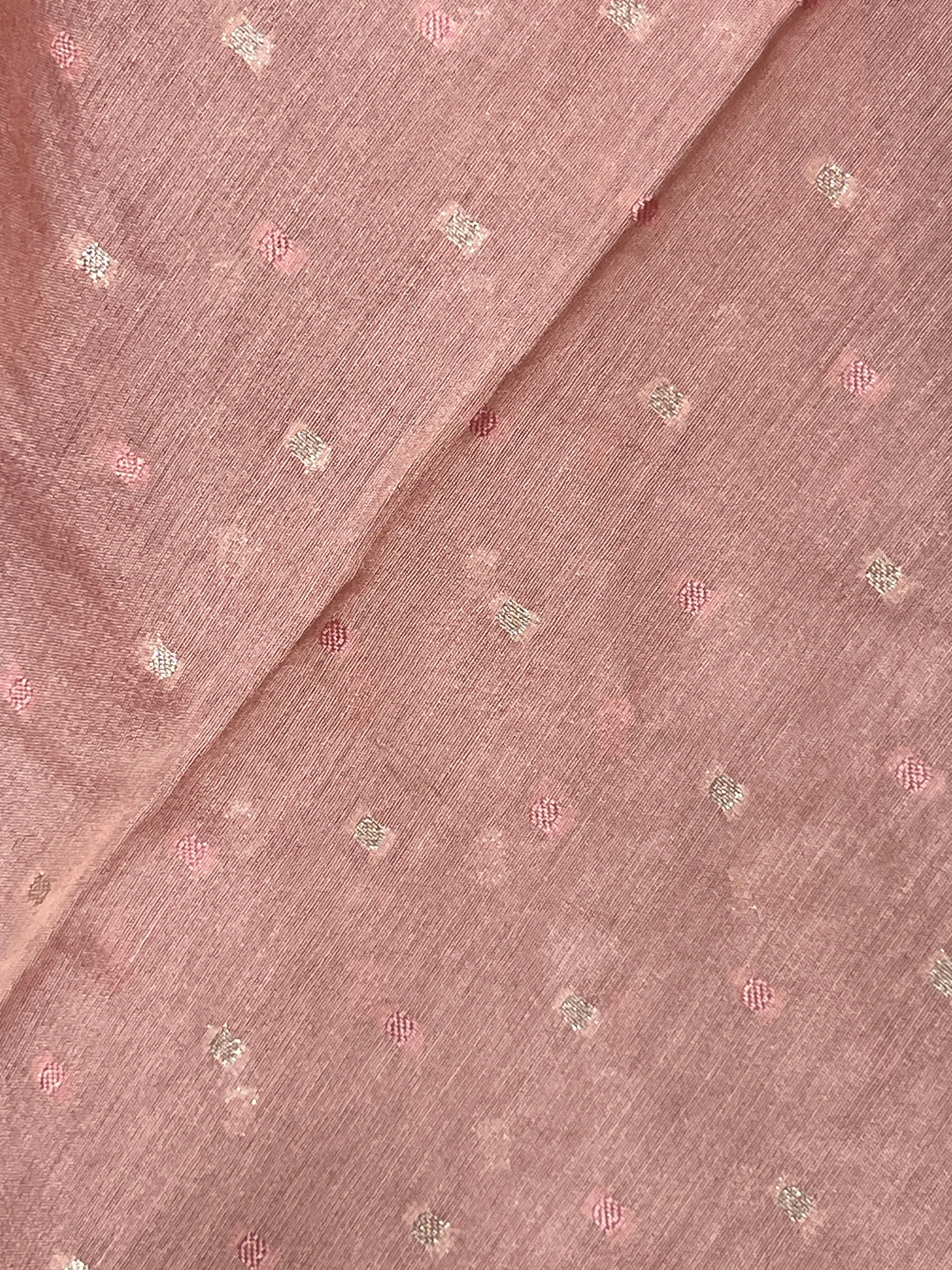 Embroidery Detailed Organza Saree | MM395