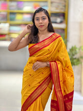 Traditional Thread Weaved Cotton Saree | ONA121