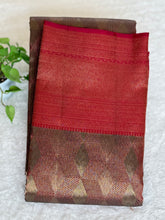 Geometric Patterned Kanchipuram Saree | OM182