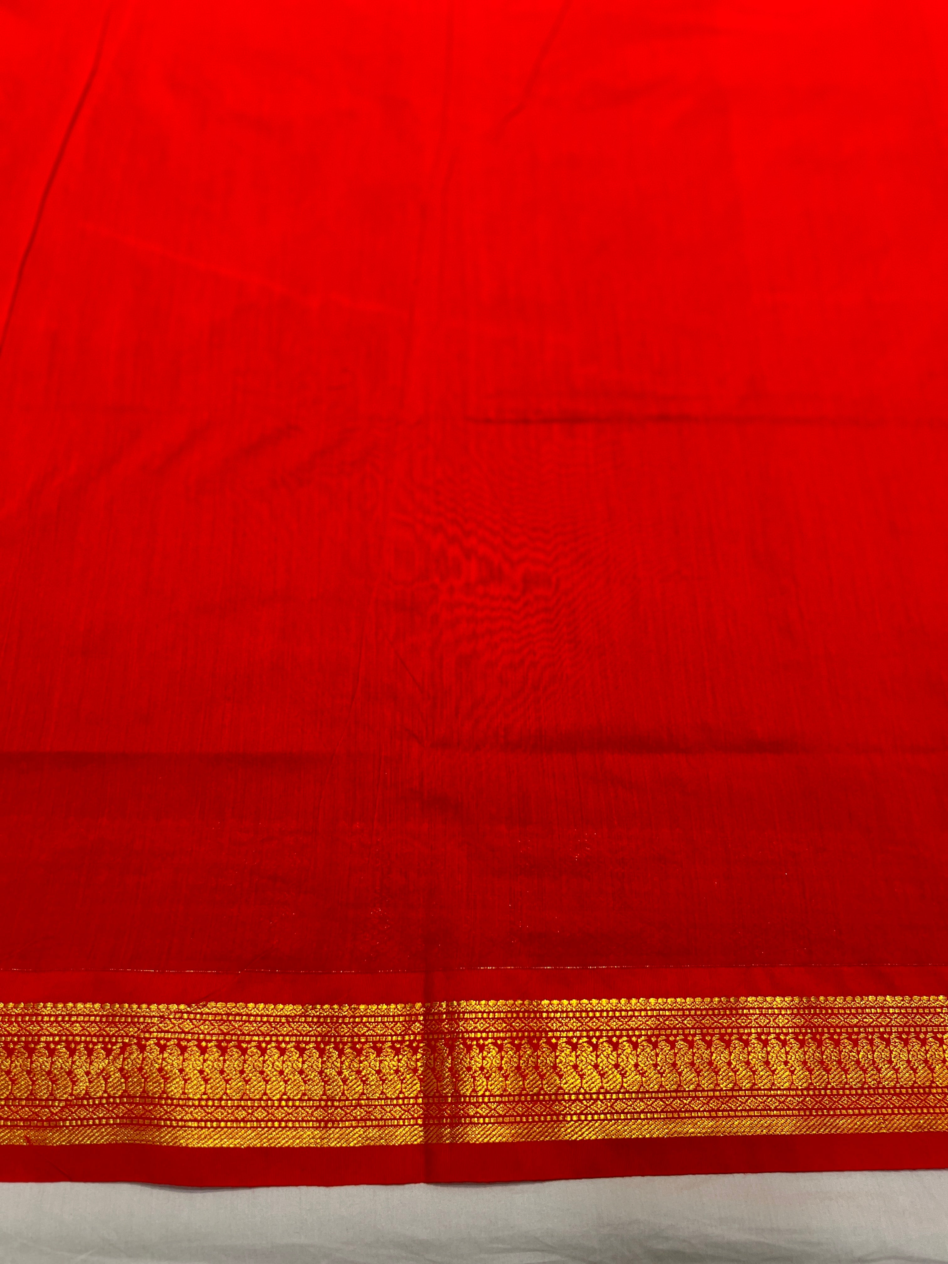 Traditional Thread Weaved Cotton Saree | ONA121
