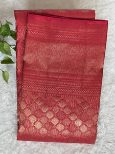 Diamond Patterned Kanchipuram Saree | OM162