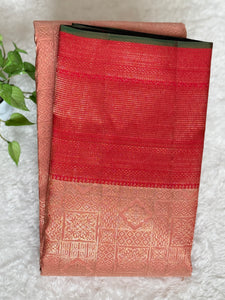 Geometrical Design Kanchipuram Saree | OM171