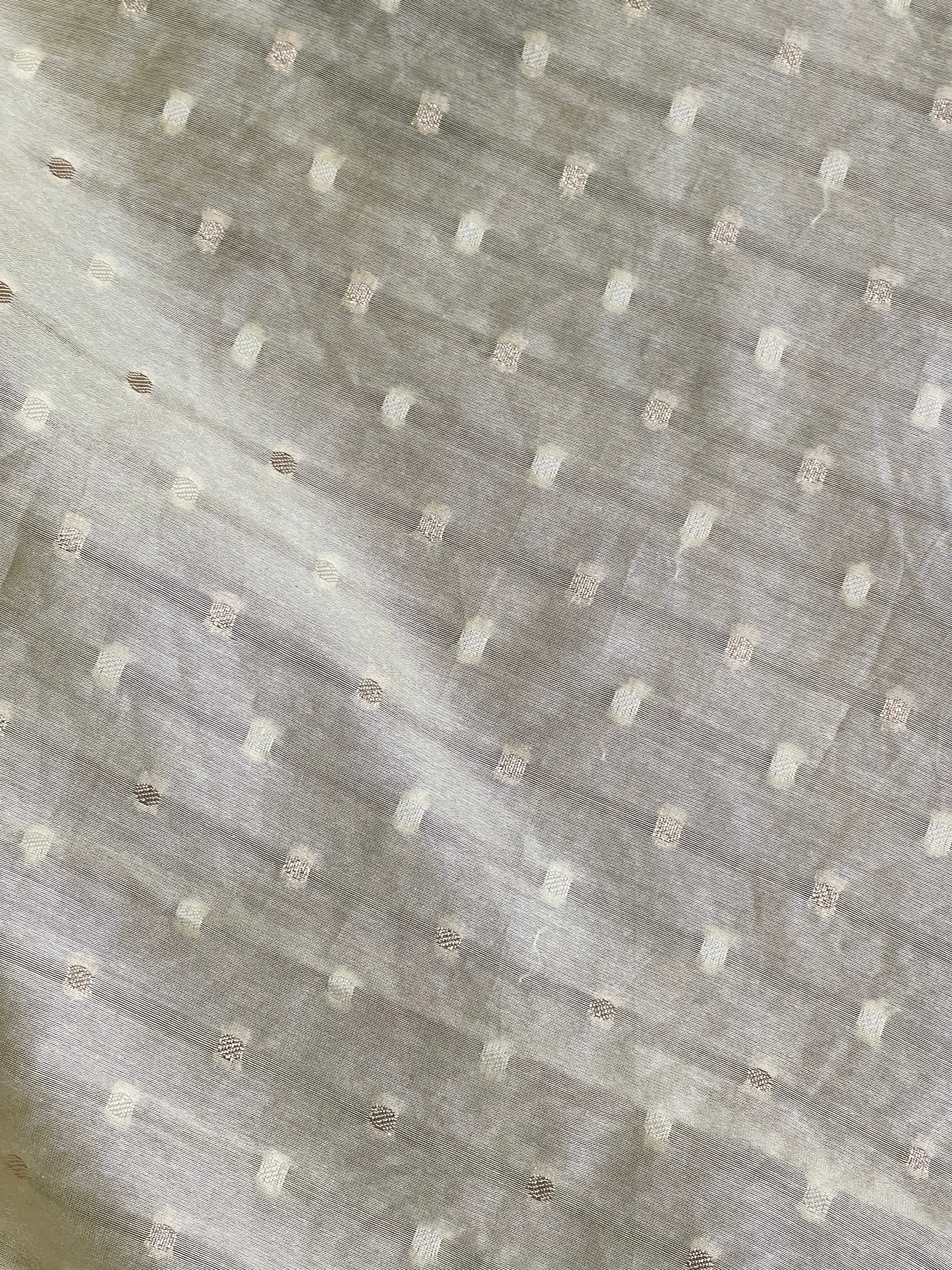 Floral Applique Work Detailed Pure Organza Saree | MM202