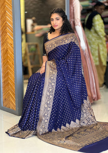 Banarasi Weaved Georgette Saree | BHH137