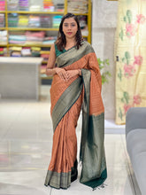 Stripes Detailed Semi Silk Saree | ONA130