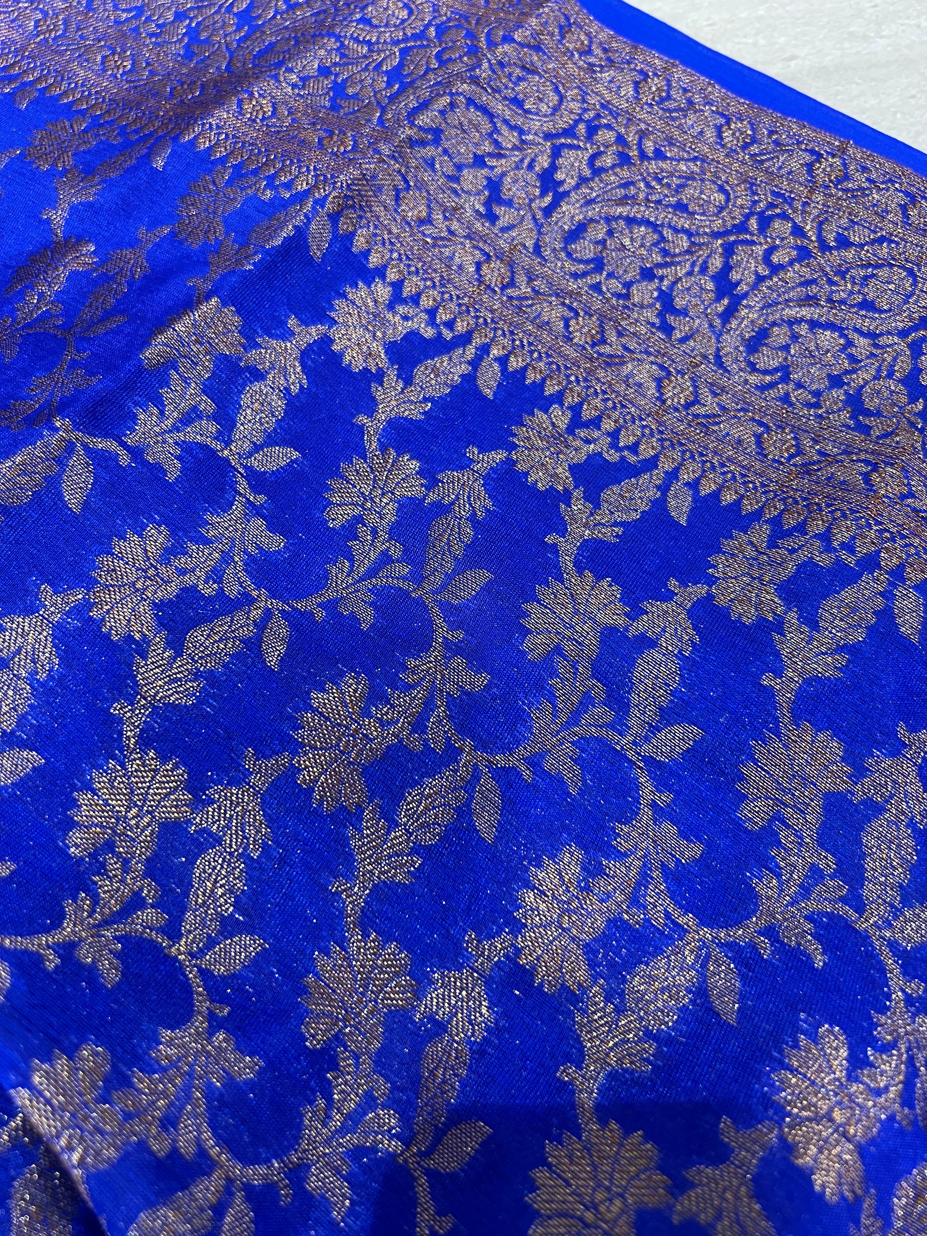 Zari Weaved Warm Silk Saree | NN105