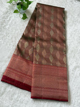 Geometric Patterned Kanchipuram Saree | OM182