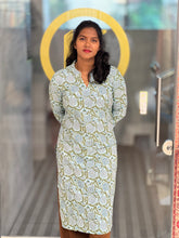 Floral Print Detailed Cotton Kurta | DNT663