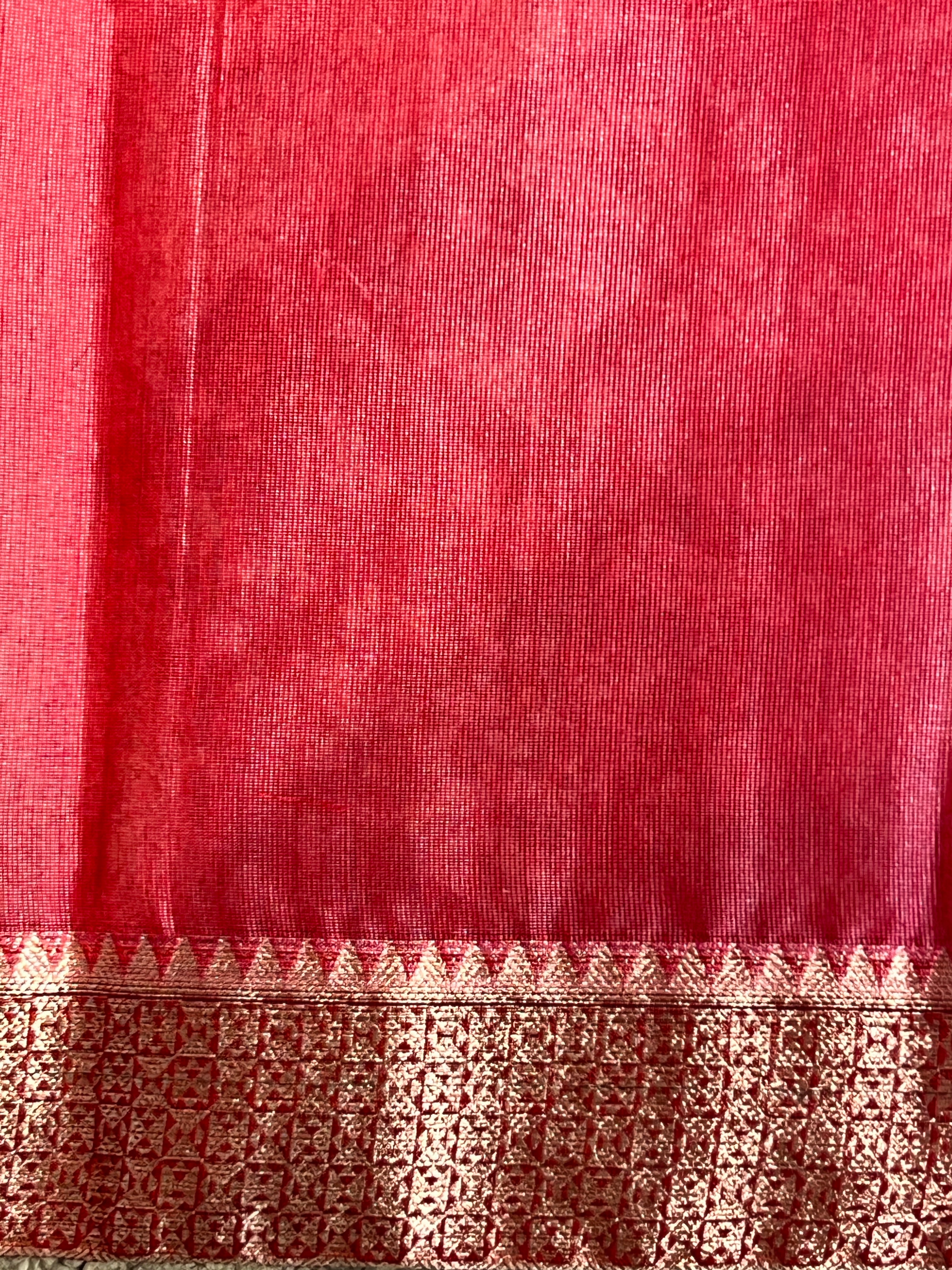 Paisley Design Zari Woven Silk Cotton Saree | JAT117