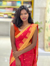 Temple Border Detailed Cotton Silk Saree | RP770