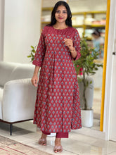 Block Printed Cotton Kurta Set | NCF246