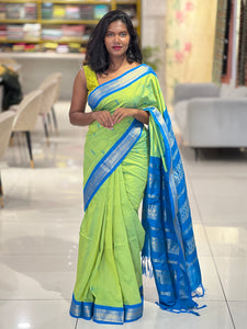 Traditional Thread Weaved Cotton Saree | ONA122