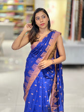 Temple Border Detailed Cotton Silk Saree | RP775