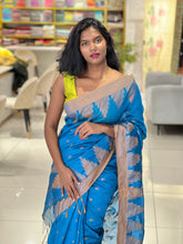 Temple Border Detailed Cotton Silk Saree | RP773
