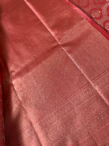 Traditional Floral Pattern  Kanchipuram Saree | OM154