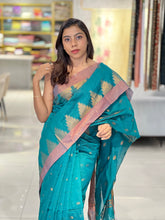 Temple Border Detailed Cotton Silk Saree | RP771