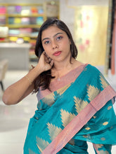 Temple Border Detailed Cotton Silk Saree | RP771