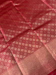 Diamond Patterned Kanchipuram Saree | OM162