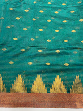 Temple Border Detailed Cotton Silk Saree | RP771