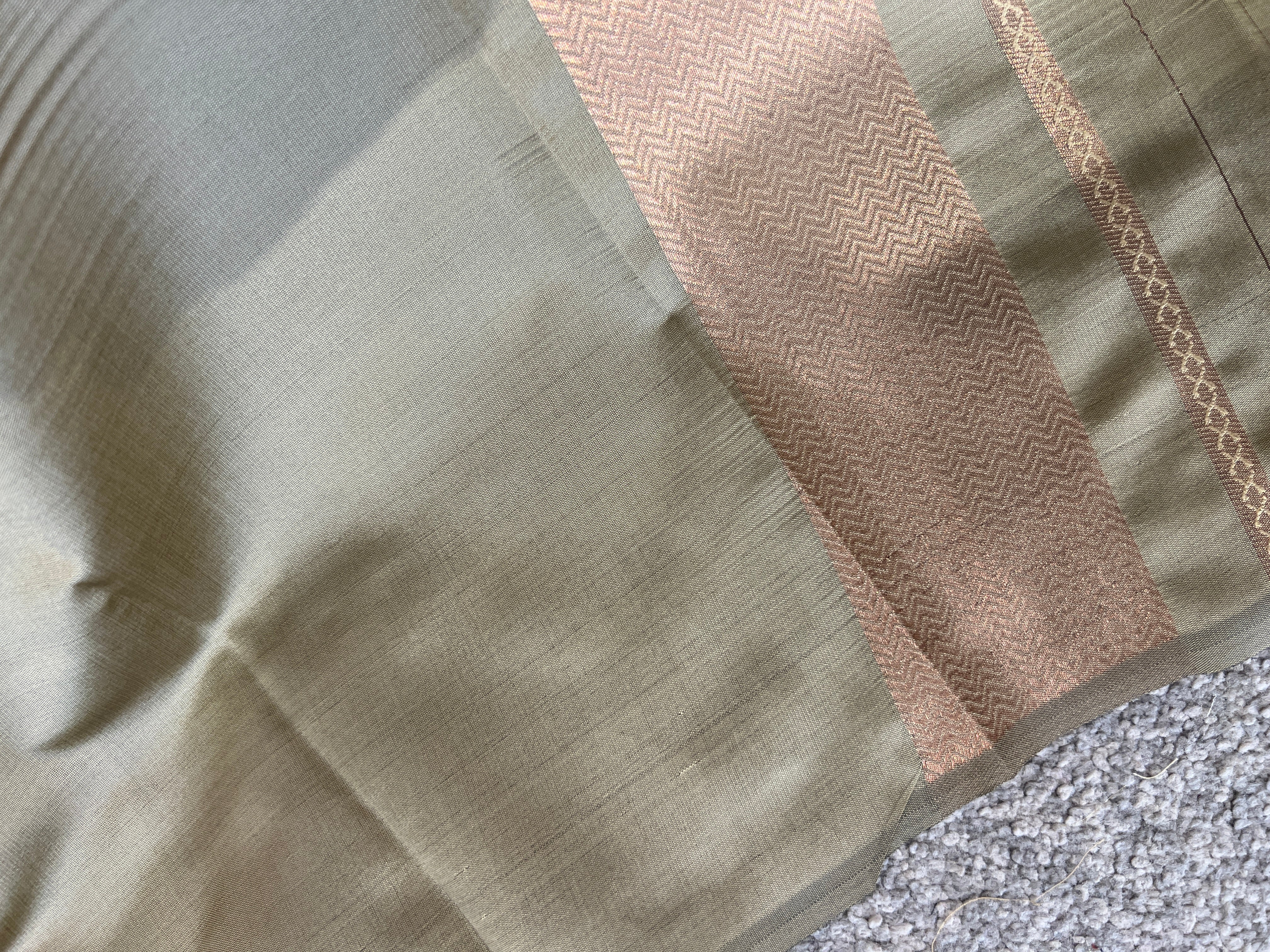 Zari Weaving Semi Silk Saree | KAC109