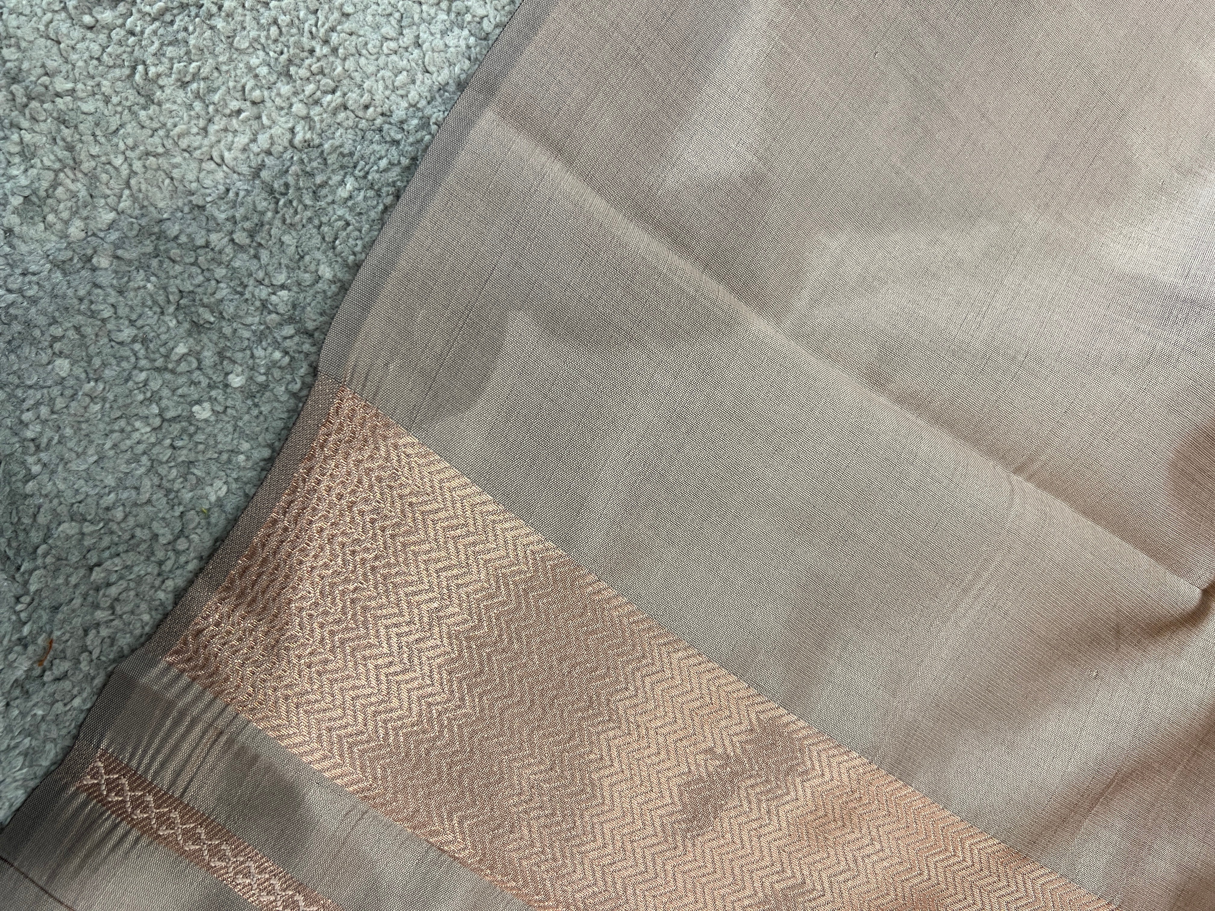 Zari Weaving Semi Silk Saree | KAC110
