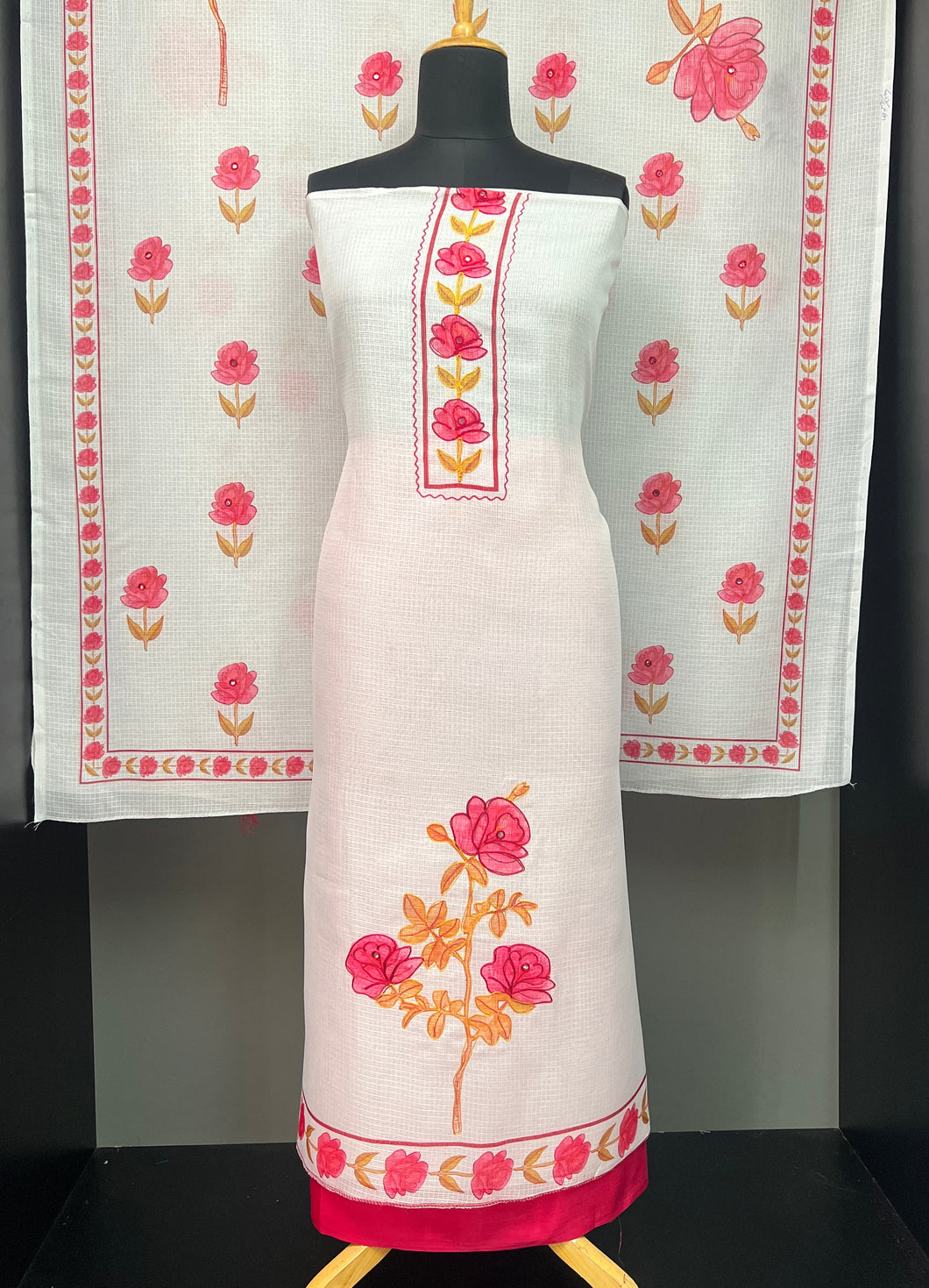 Floral Design Kota Salwar Set | SD117