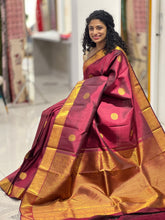 Traditional Chakra Pattern Pure Silk Saree | SDS101