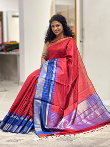 Kantha Weaved Semi Silk Saree | SKH239
