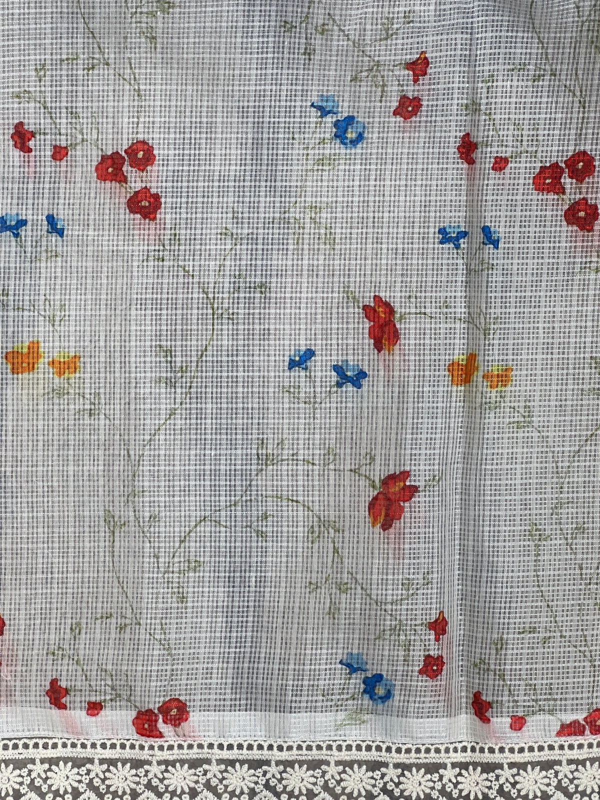 Floral Printed Pattern Kota Saree | MR555