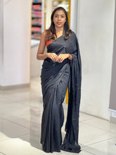 Mukaish Work Detailed Semi Modal Saree | SF1327