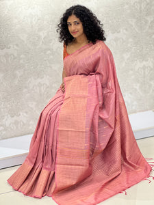 Powerloom Bagalpuri Linen Saree | SK320