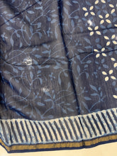 Block Printed Chanderi Saree | JKL349