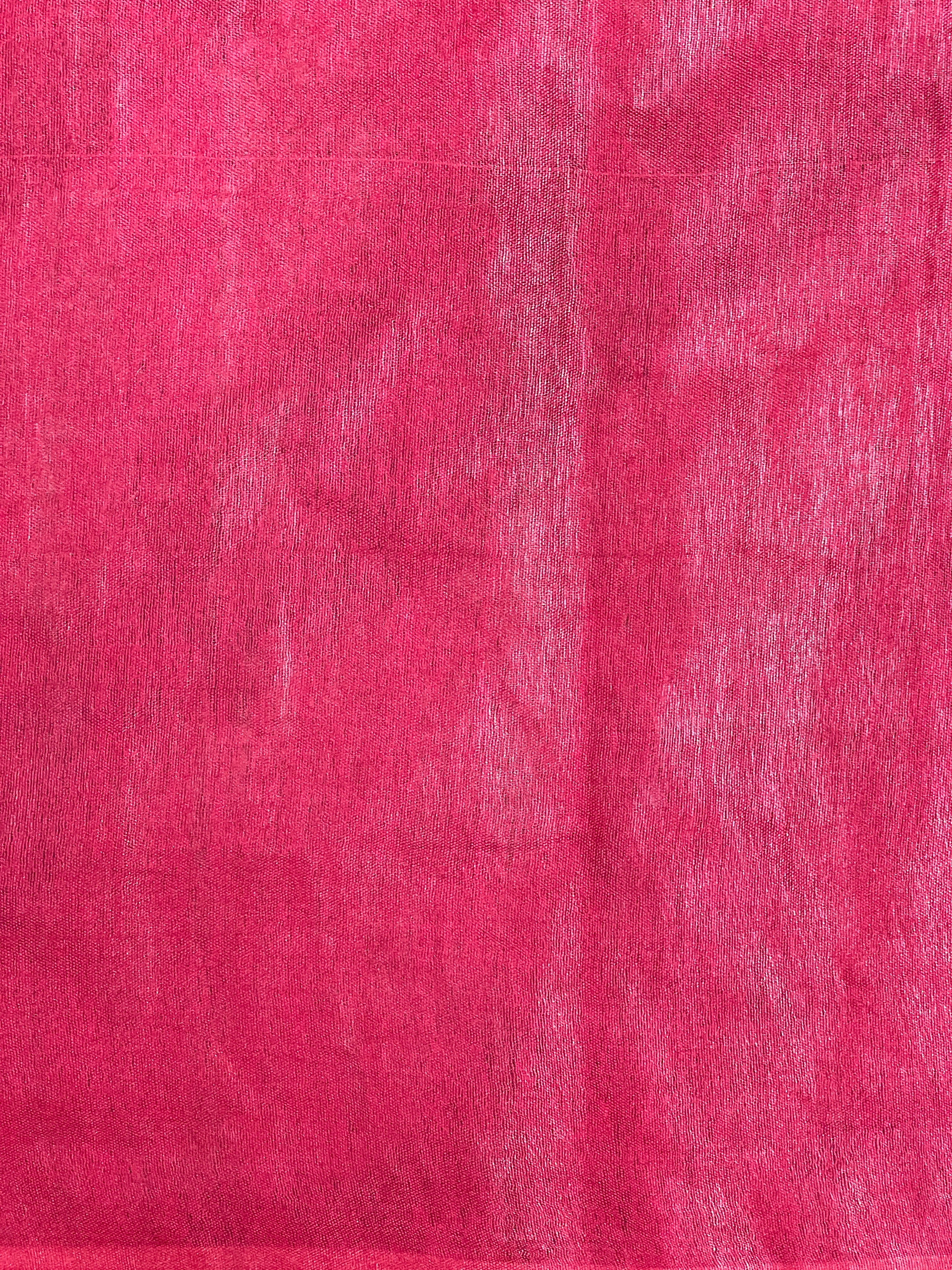 Kantha Weaved Bhagalpuri Linen Saree | DLS283