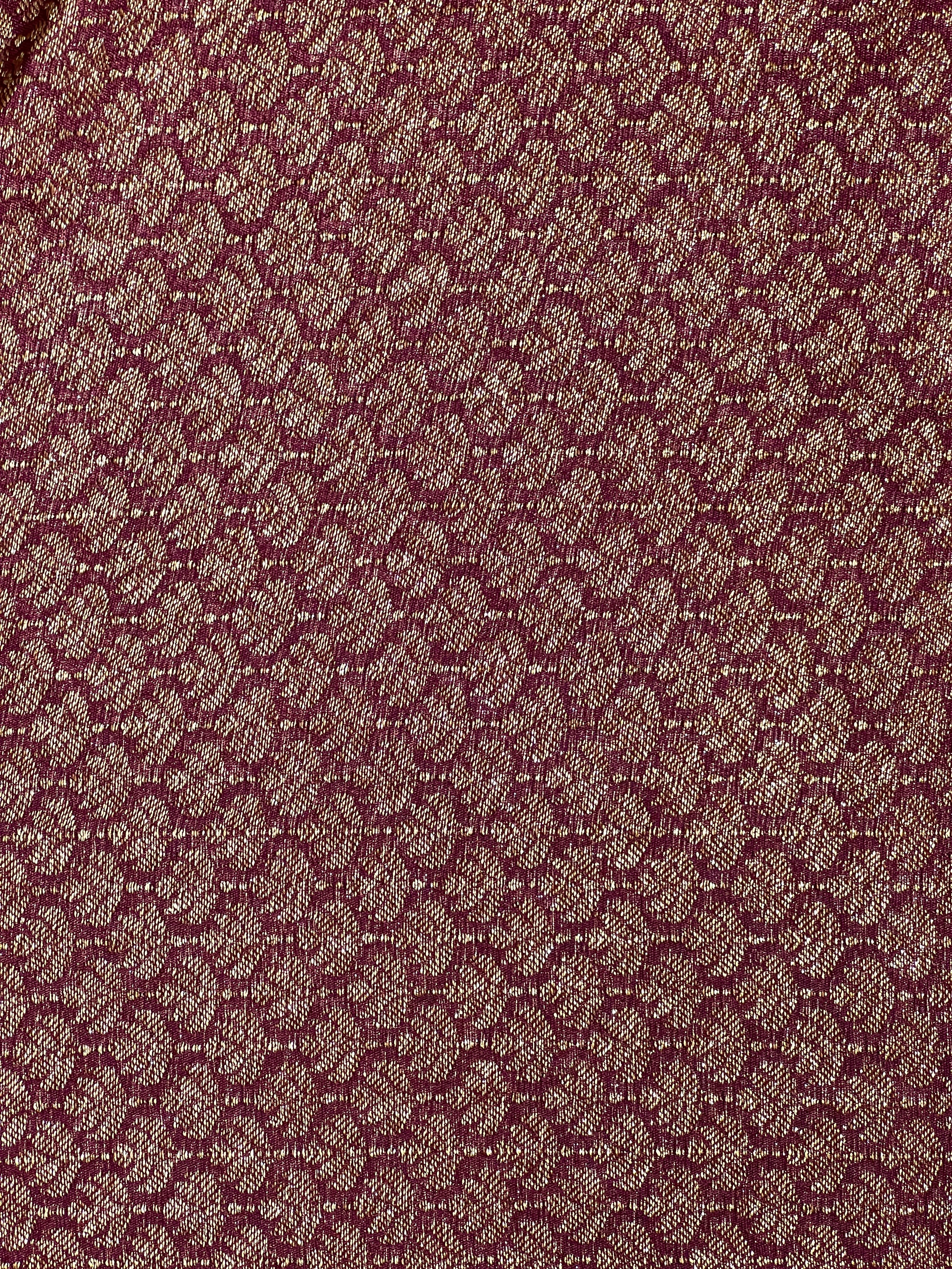 Contrast Border Pattern Semi Tussar Saree | RS106