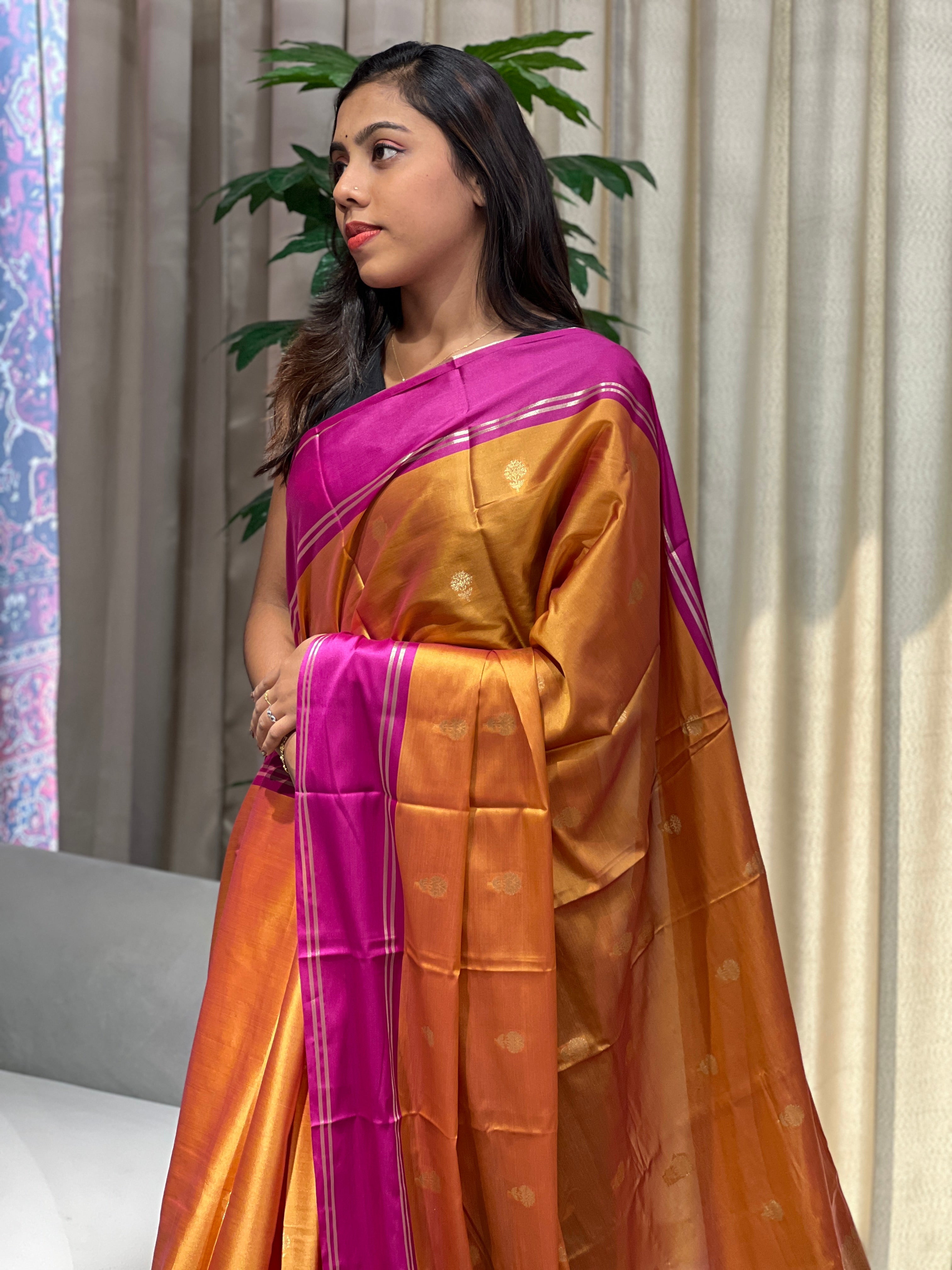 Zari Woven Semi Silk Saree | NN426